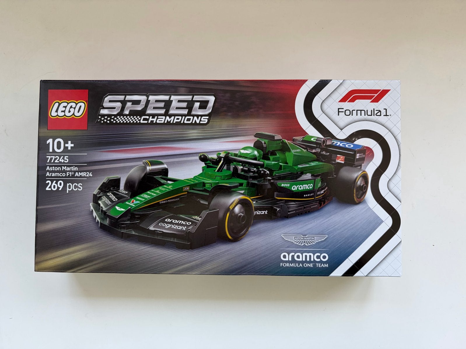 LEGO Speed Champions Aston Martin Aramco F1 77745, Lego, Denemarken, Nieuw, Complete set