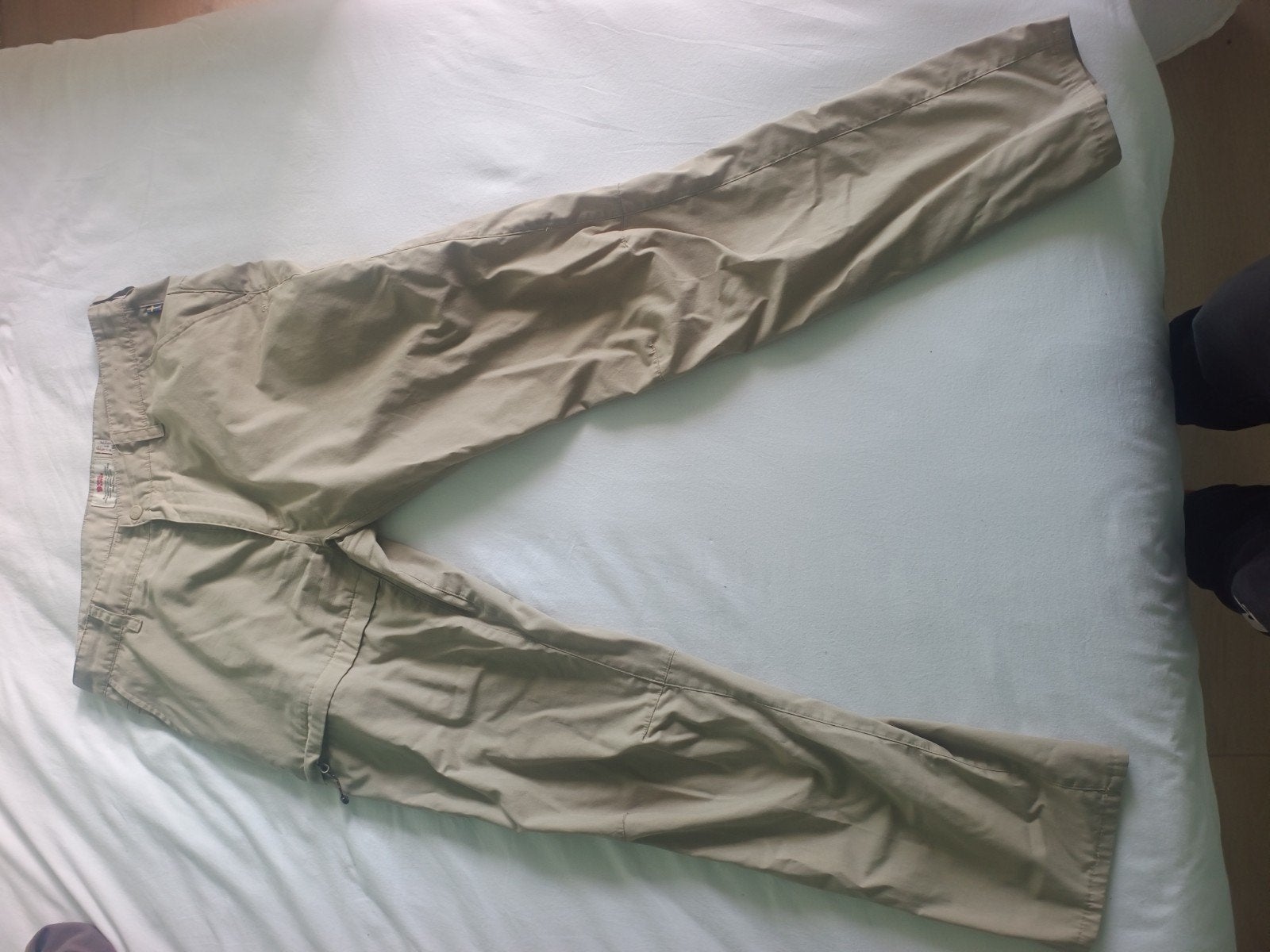 Fjällräven G-1000 Trekkers pants Maat 50 (Long), Kleding | Heren, Maat 48/50 (M), Beige, Ophalen of Verzenden, Zo goed als nieuw