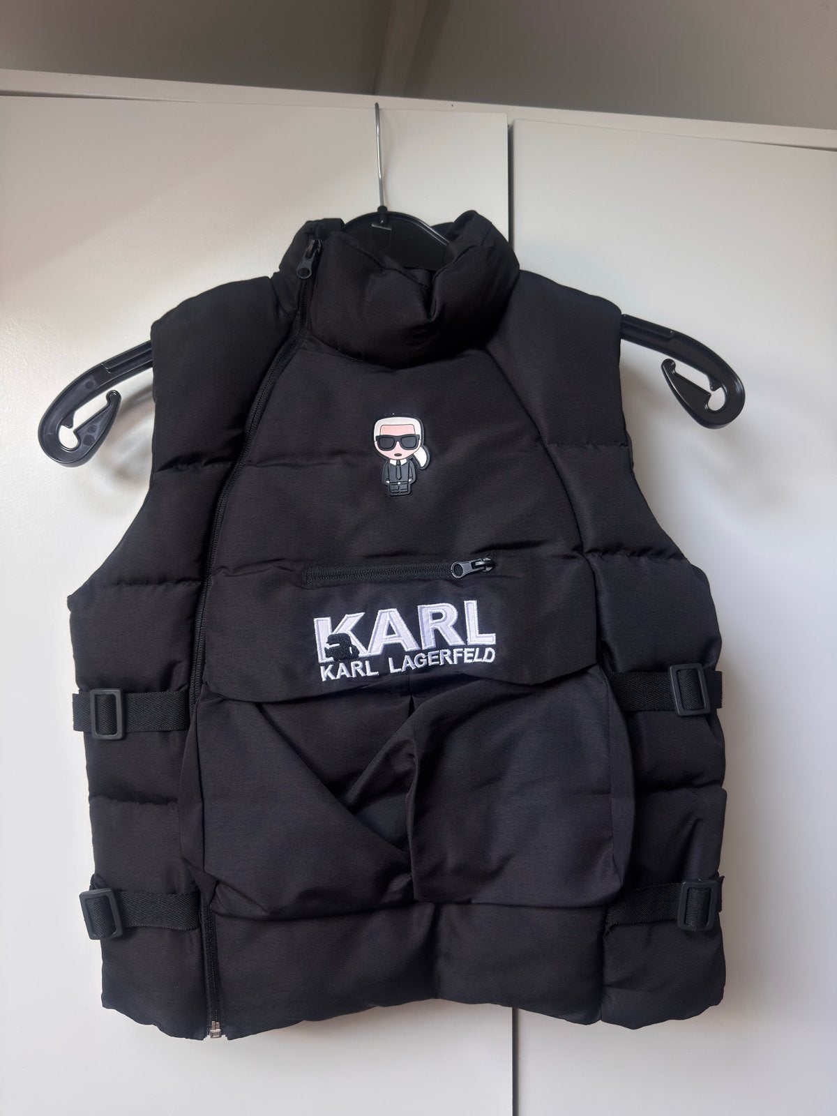 Karl Lagerfeld Bodywarmer Zwart - Zo goed als nieuw, Ophalen, Zo goed als nieuw, Overige maten