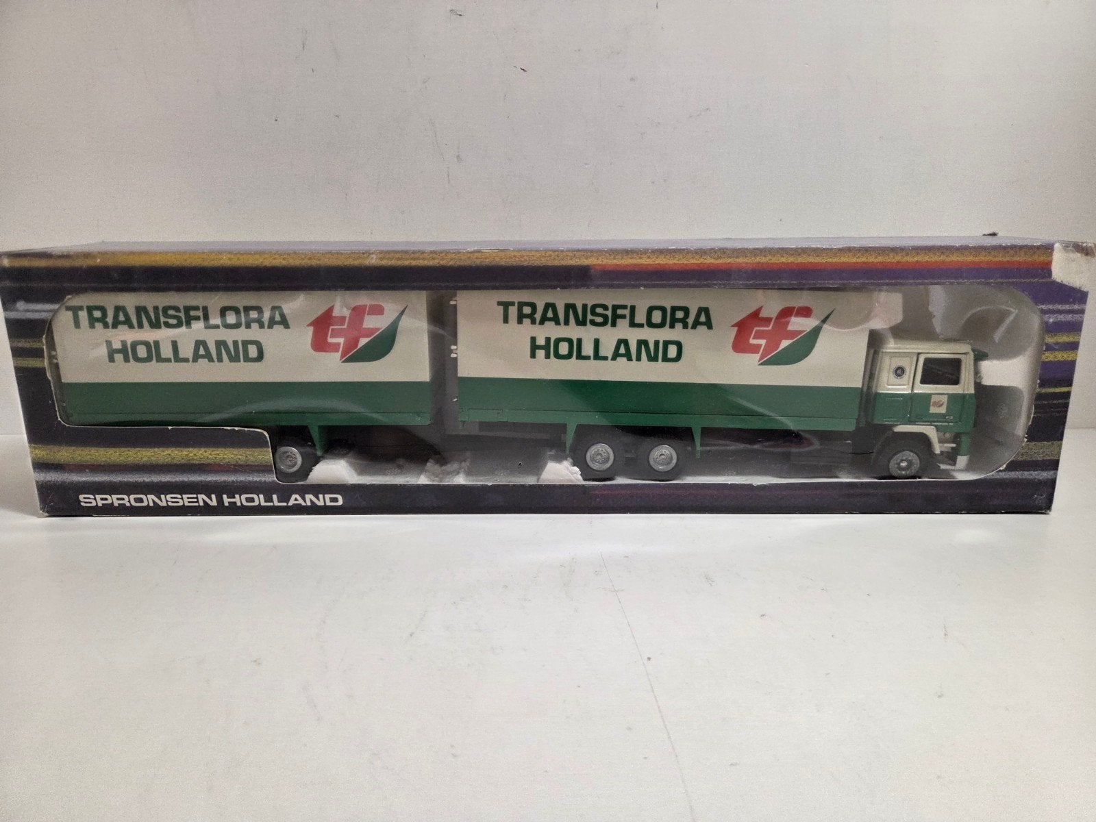 Tekno Volvo F12 combi Spronsen 1:50, Hobby en Vrije tijd, ., Zo goed als nieuw, ., Ophalen of Verzenden