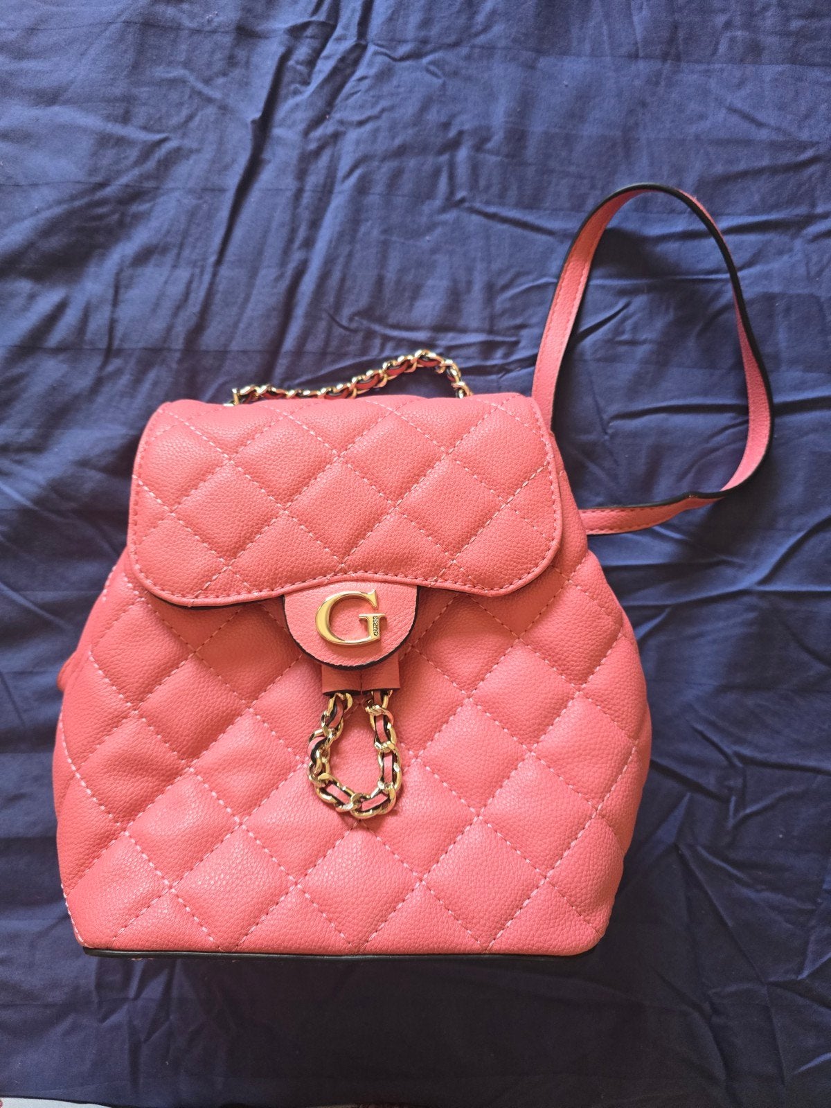 Guess Roze Rugzak, Sieraden, Tassen en Uiterlijk, Tassen | Rugtassen, Ophalen of Verzenden, Nieuw, Overige merken