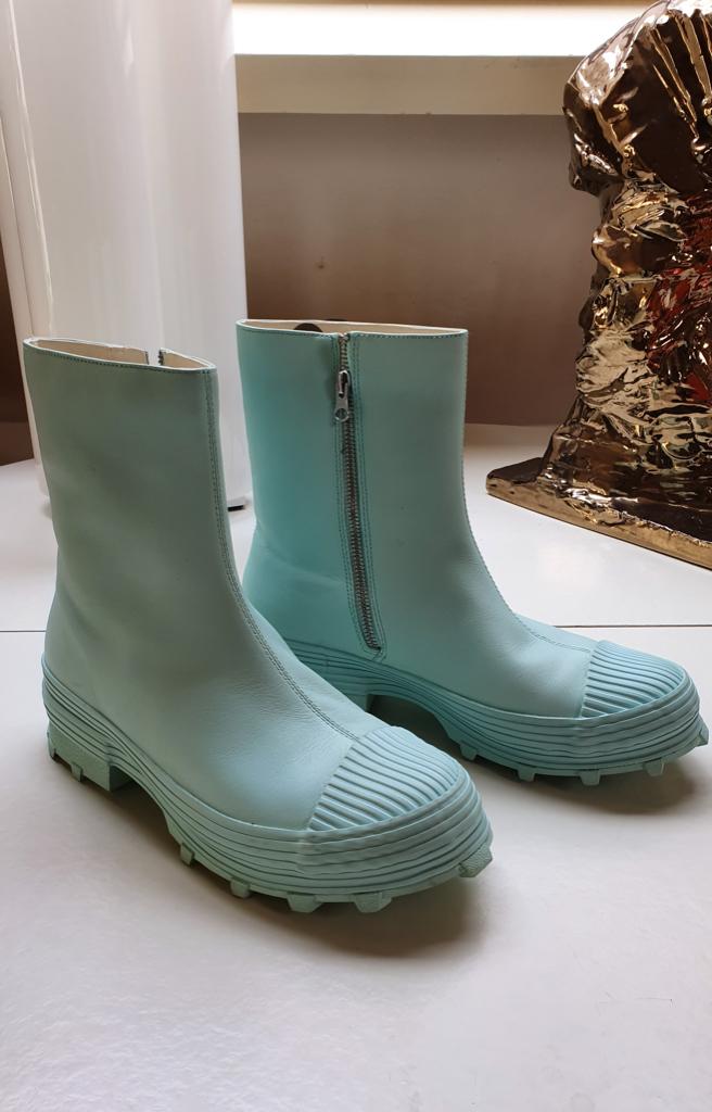 Camper unisex leren laarzen met rits - maat 43, Kleding | Dames, Schoenen, Blauw, Lage of Enkellaarzen, Camper, Ophalen of Verzenden