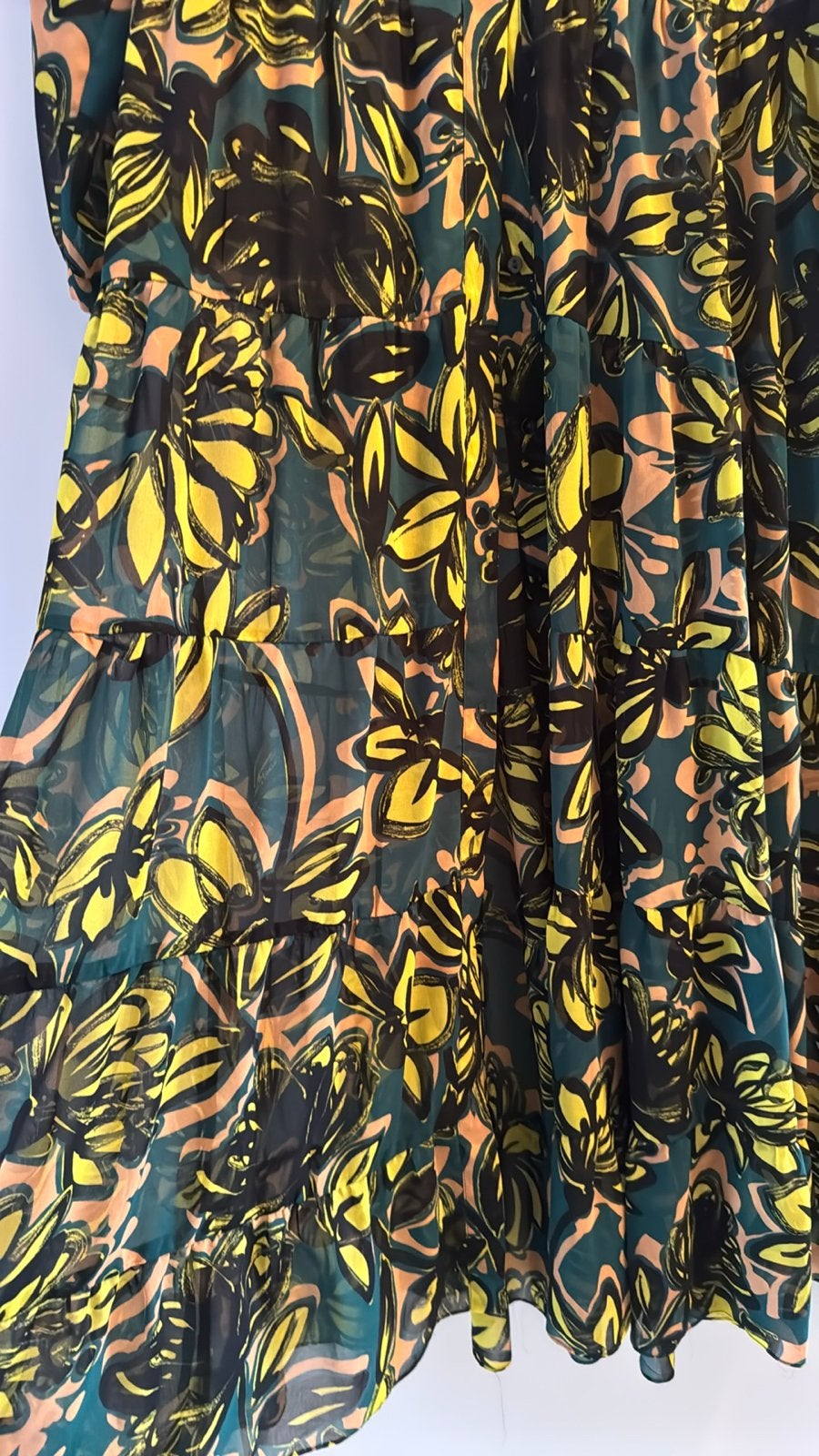 Zara jurk met onderjurk maat S, Ophalen of Verzenden, Gedragen, Maat 36 (S), Groen