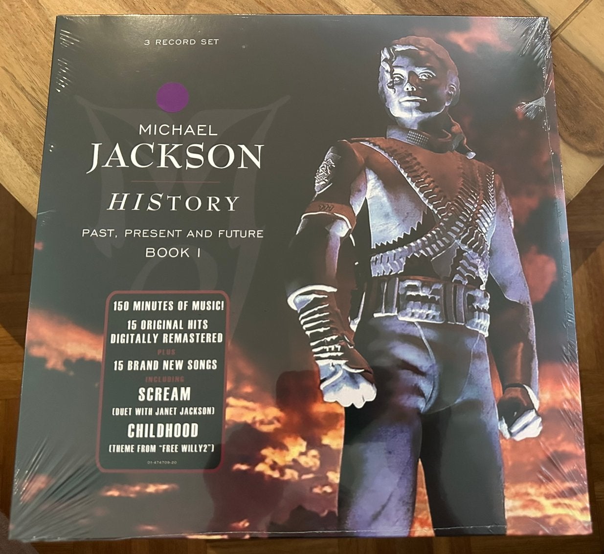 ✅ Michael Jackson - HIStory, Past, Present and Future 3-LP, Boxset, Complilatie, 12 inch, Nieuw in verpakking