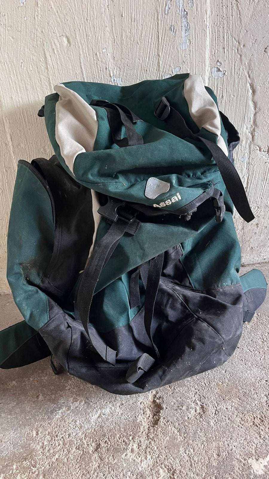 Grote Groene Rugzak - Ideaal voor Trekking en Reizen, Gebruikt, 25 tot 40 cm, Ophalen of Verzenden, Trekking