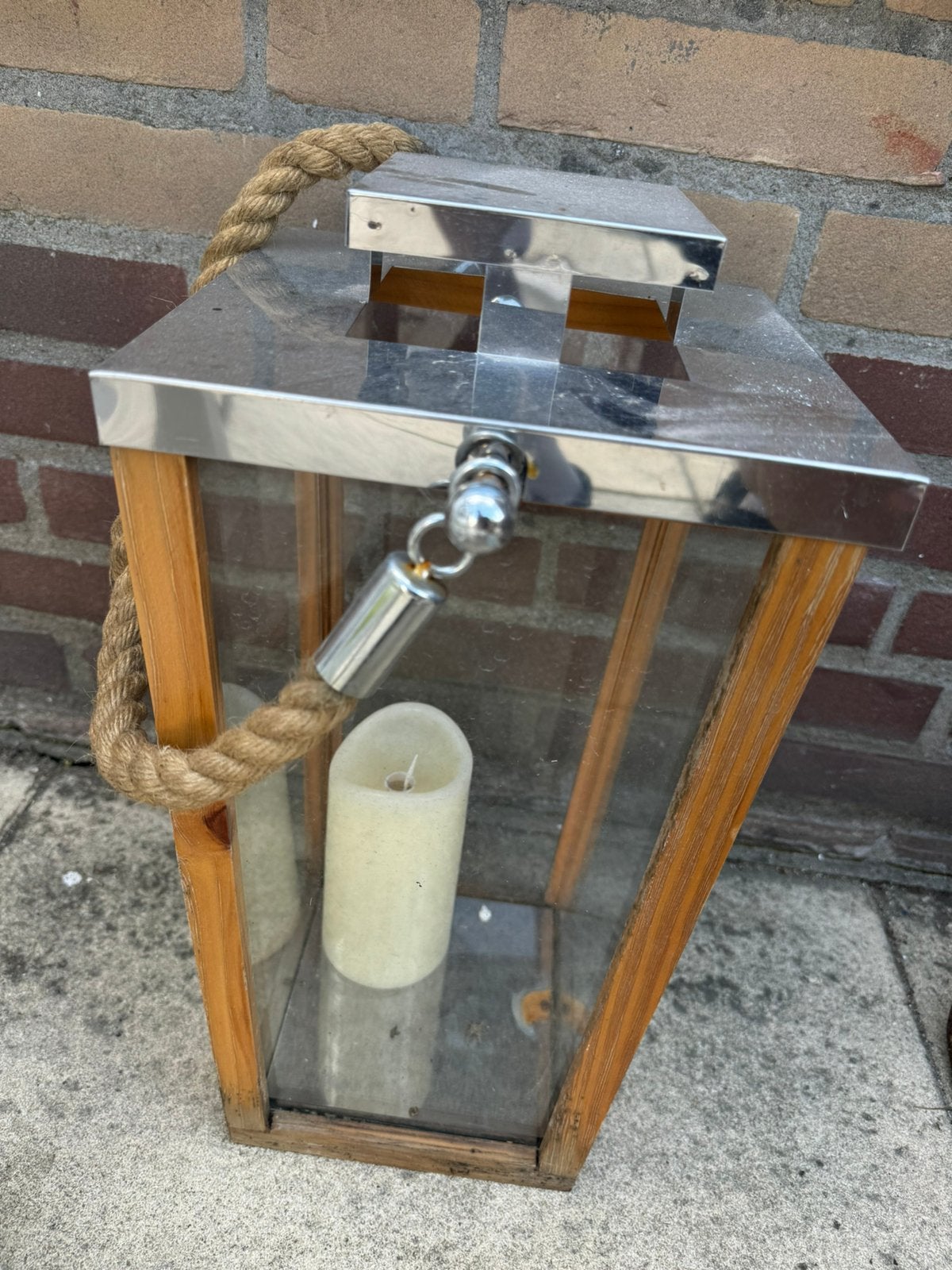 Kandelaarhouder, Ophalen, Zo goed als nieuw, Overige materialen, Minder dan 25 cm