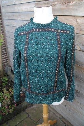 Tuniek groen/ zwart Sofie Schnoor mt S Vaste prijs OPRUIMING, Ophalen of Verzenden, Zo goed als nieuw, Maat 36 (S), Sofie Schnoor