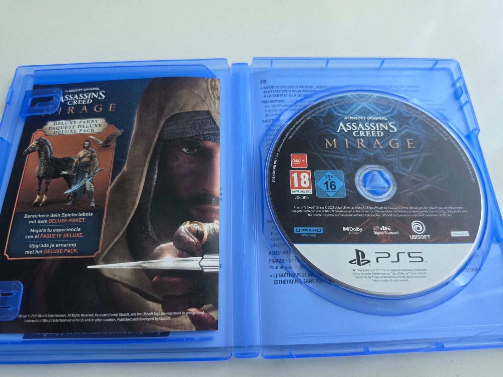 Assassin's Creed Mirage PS5 - Zo goed als nieuw, Vanaf 18 jaar, 1 speler, Ophalen of Verzenden, Zo goed als nieuw