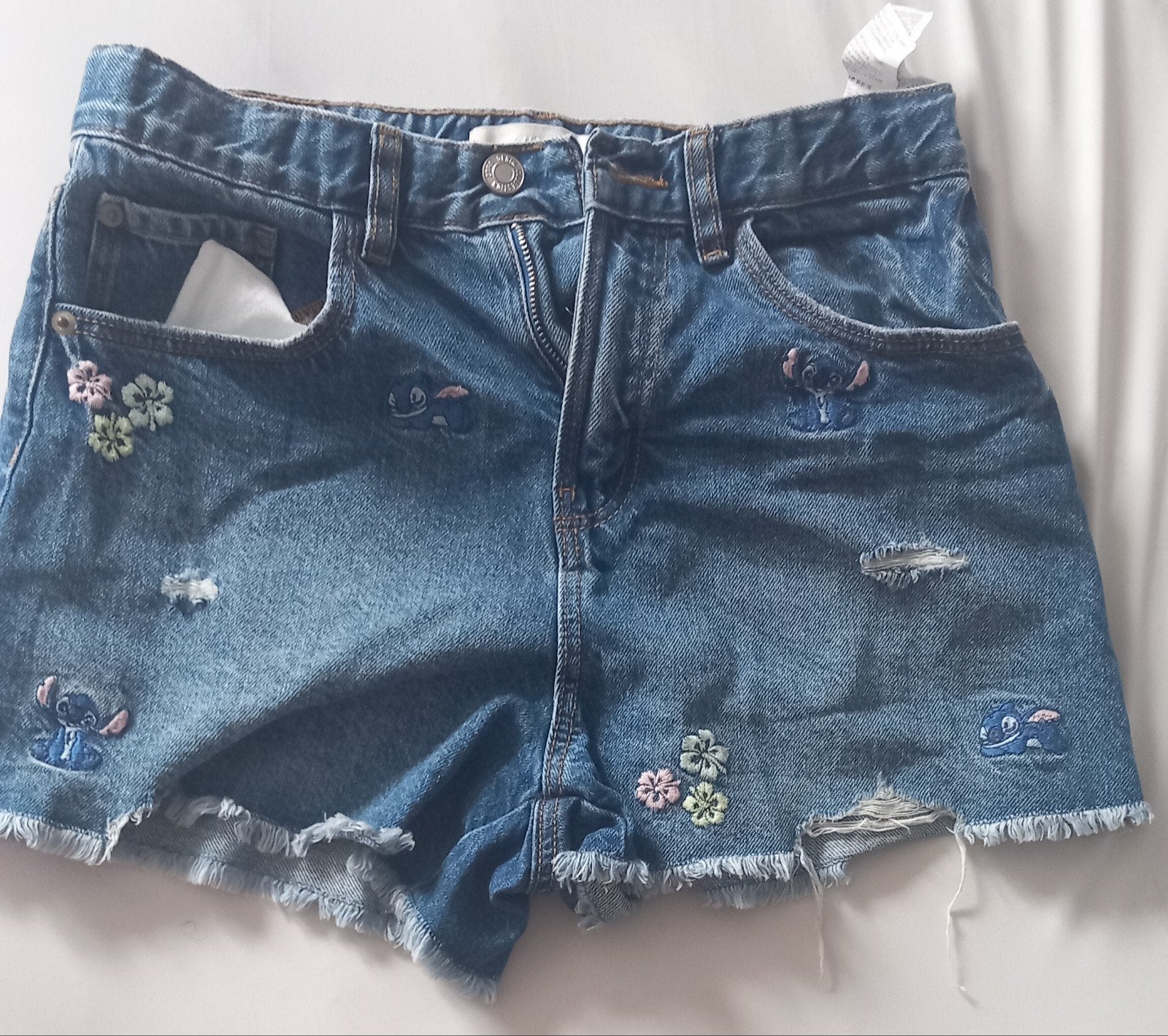 Korte Spijkerbroek, Ophalen of Verzenden, Zara, Meisje, Broek