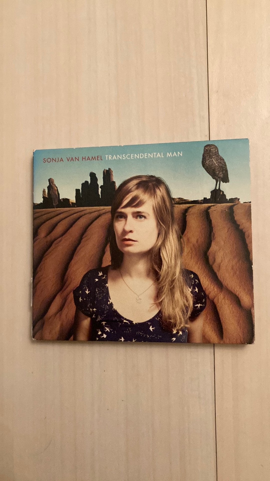 Sonja van Hamel - transcendental man (ex-lid vd band Bauer), Ophalen of Verzenden, Zo goed als nieuw, Poprock