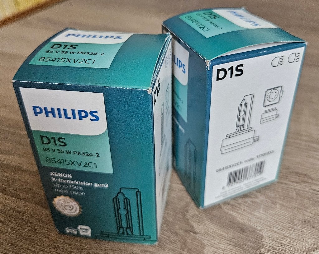 2x Philips Xenon X-treme Vision gen2 D1S 85415XV2C1 (nieuw), Ophalen of Verzenden, Nieuw