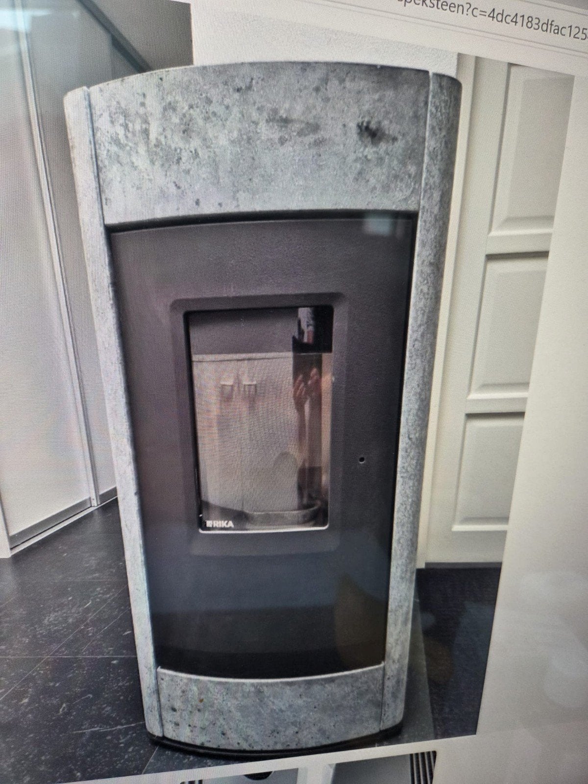 Rika Revo 2 pelletkachel - recent onderhoud gehad, Ophalen, Gebruikt, Houtkachel, Vrijstaand