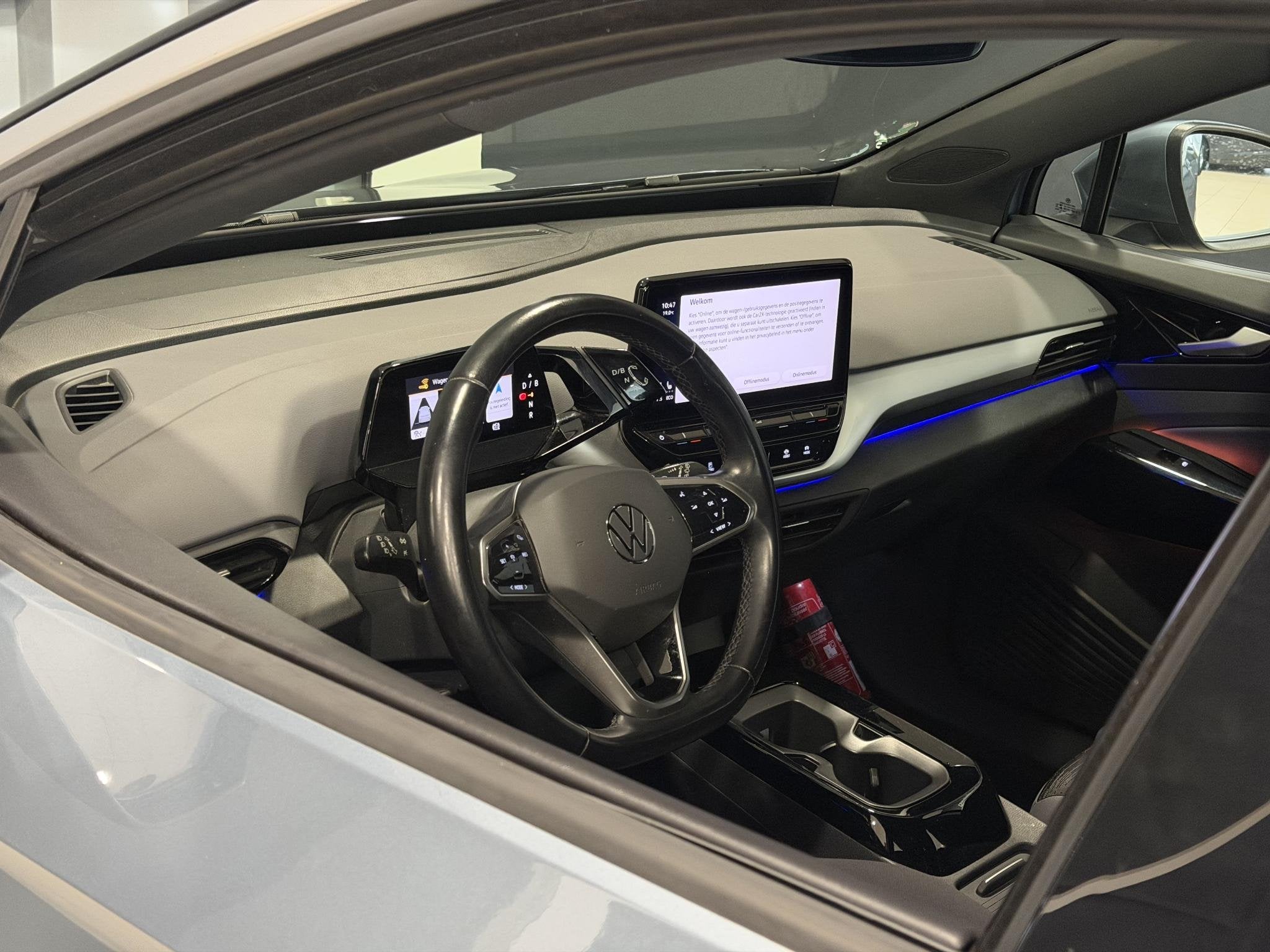 Volkswagen ID.4 Pro 77 kWh | Trekhaak | SOH 95,32% |, Auto's, Automaat, Gebruikt, Zwart, 1000 kg