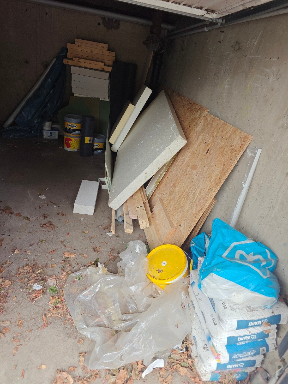 Diverse isolatiematerialen en bouwplaten / hout etc, Ophalen