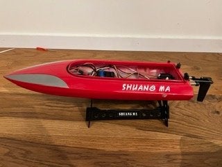 rc bootje, Elektro, Ophalen of Verzenden, Zo goed als nieuw, Auto onroad