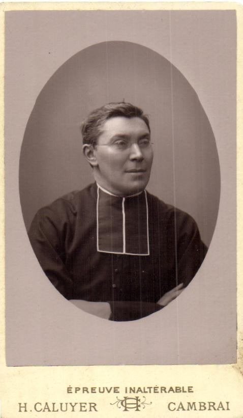 CDV - Geestelijke -Cdv van H. Caluyer - Zeer goede kwaliteit, Gebruikt, Verzenden, Foto, Buitenland