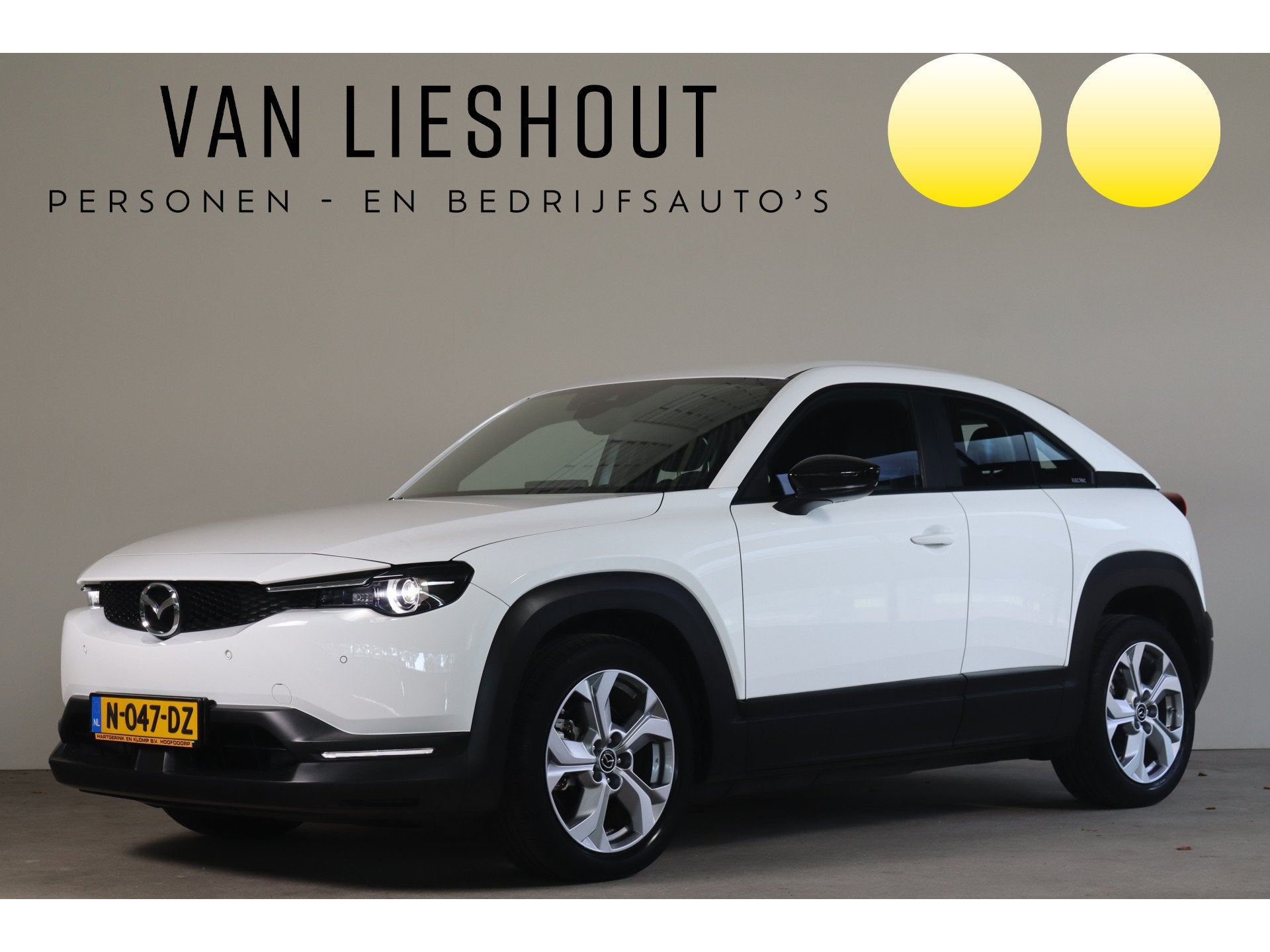Mazda MX-30 e-SkyActiv 145 36 kWh - NL Auto! HUD I Dode Hoek, Auto's, Stof, Gebruikt, 35 kWh, Origineel Nederlands
