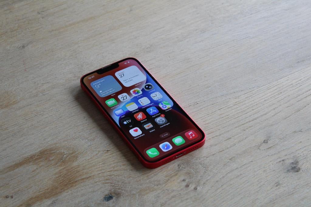 iPhone 14 - 128GB - Rood | Zeer netjes | Garantie | Batt 88%, Apple, 88 %, Ophalen of Verzenden, Apple