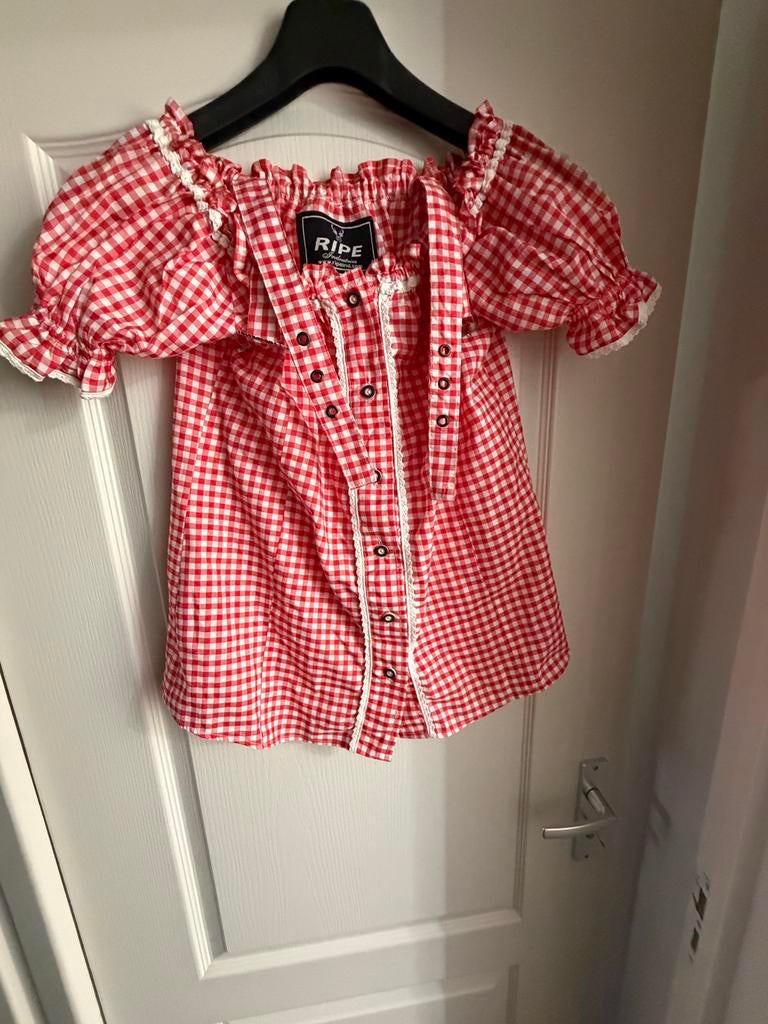 Dames blouse feest, Ophalen of Verzenden, Zo goed als nieuw, Maat 38/40 (M), Carnaval