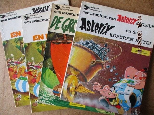 adv0310 asterix 3, Eén stripboek, Ophalen, Gelezen