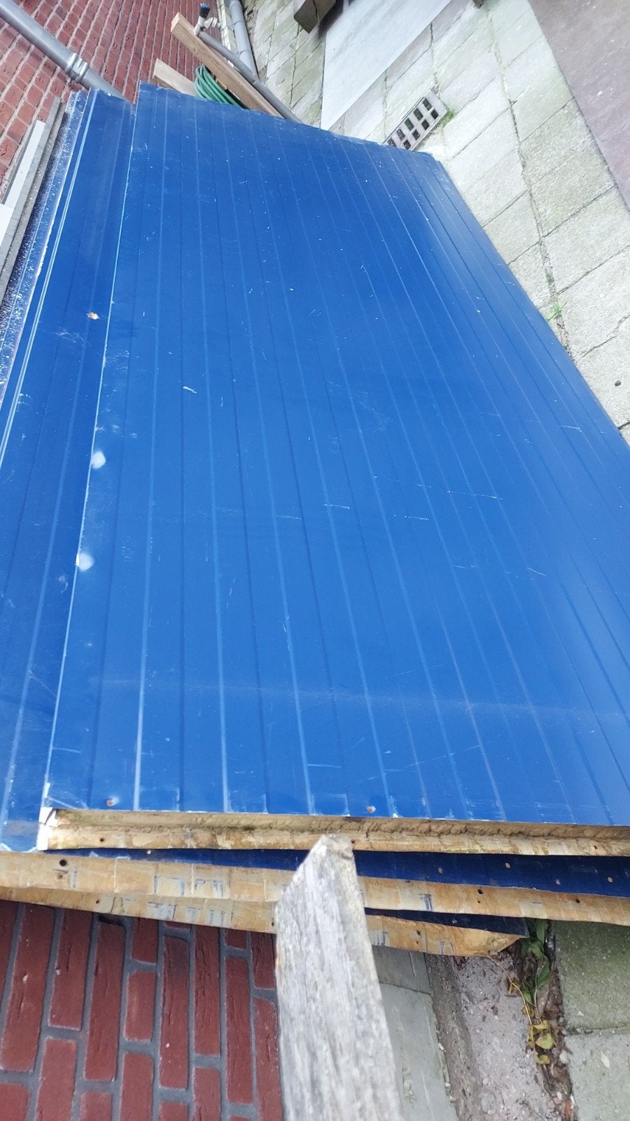 sandwichpanelen gebruikt, Ophalen, Gebruikt