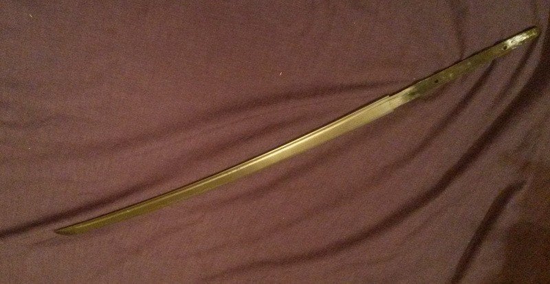 Scherp Japans katana zwaard blad, sabel, mes, dolk, Ophalen of Verzenden, Overige soorten, Azië, Zwaard of Sabel