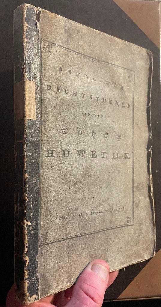 Bekroonde dichtstukken op het hooge huwelijk (1790), Ophalen of Verzenden, Meerdere schrijvers