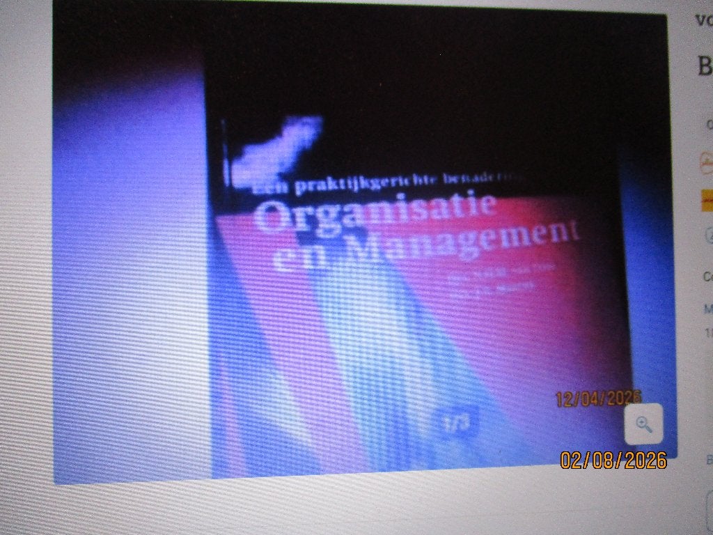 organisatie en management van Dam 9789001210243 ##, Ophalen of Verzenden, Gelezen, Management
