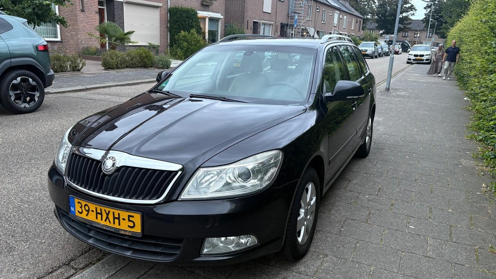 Skoda Octavia 1.4 TSI 90KW Combi 2009 Zwart, Auto's, Voorwielaandrijving, 4 cilinders, Origineel Nederlands, 1200 kg