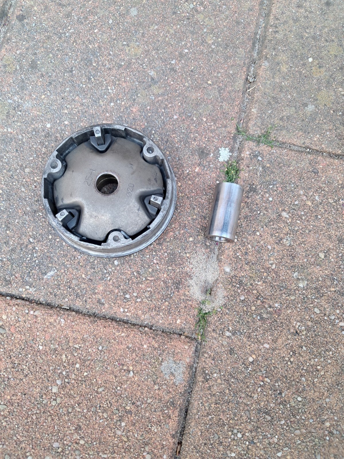 Peugeot django/gy6 variator met nieuwe rolletjes, Fietsen en Brommers, Ophalen of Verzenden, Nieuw, Overige typen, Peugeot