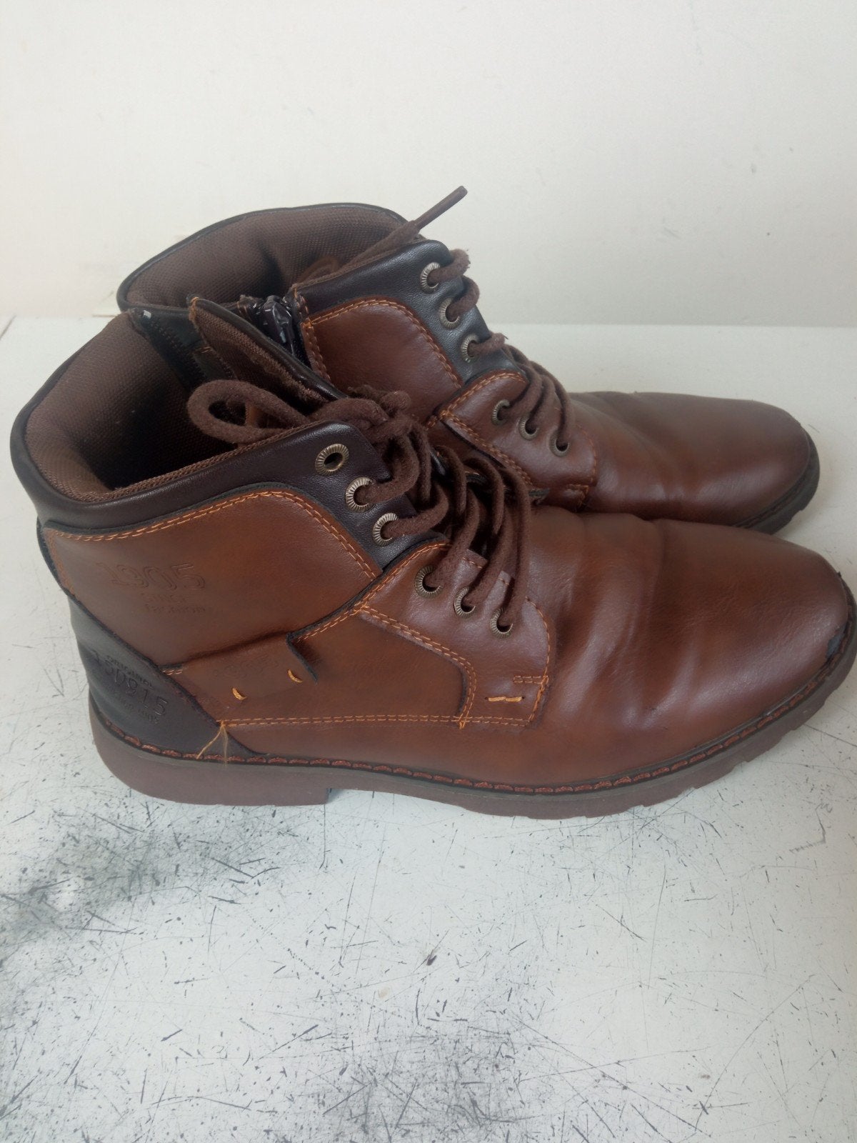 Heren boots  maat 41 van Beers, Kleding | Heren, Bruin, Boots, Ophalen of Verzenden, Gedragen