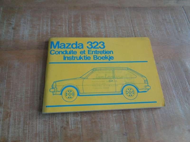 Mazda 323 - Handleiding Instructieboek - NL Origineel, Verzenden