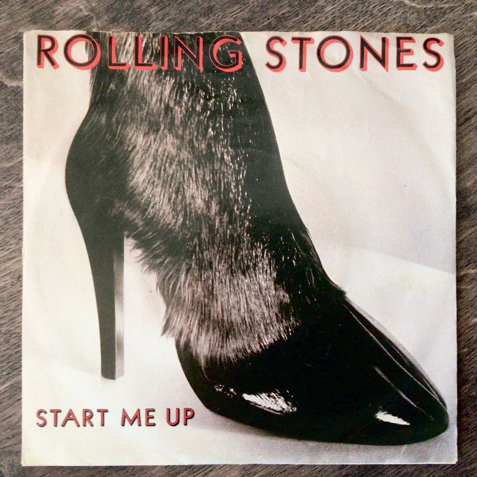 Rolling Stones - Start me up, Ophalen of Verzenden, Zo goed als nieuw, Pop