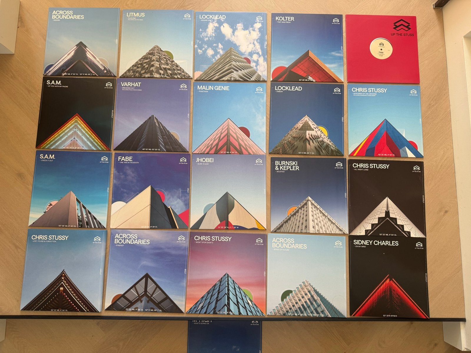 UTS Vinyl Collectie - Z.G.A.N. 21 Vinyl Platen, Cd's en Dvd's, Vinyl | Dance en House, Ophalen of Verzenden, Zo goed als nieuw
