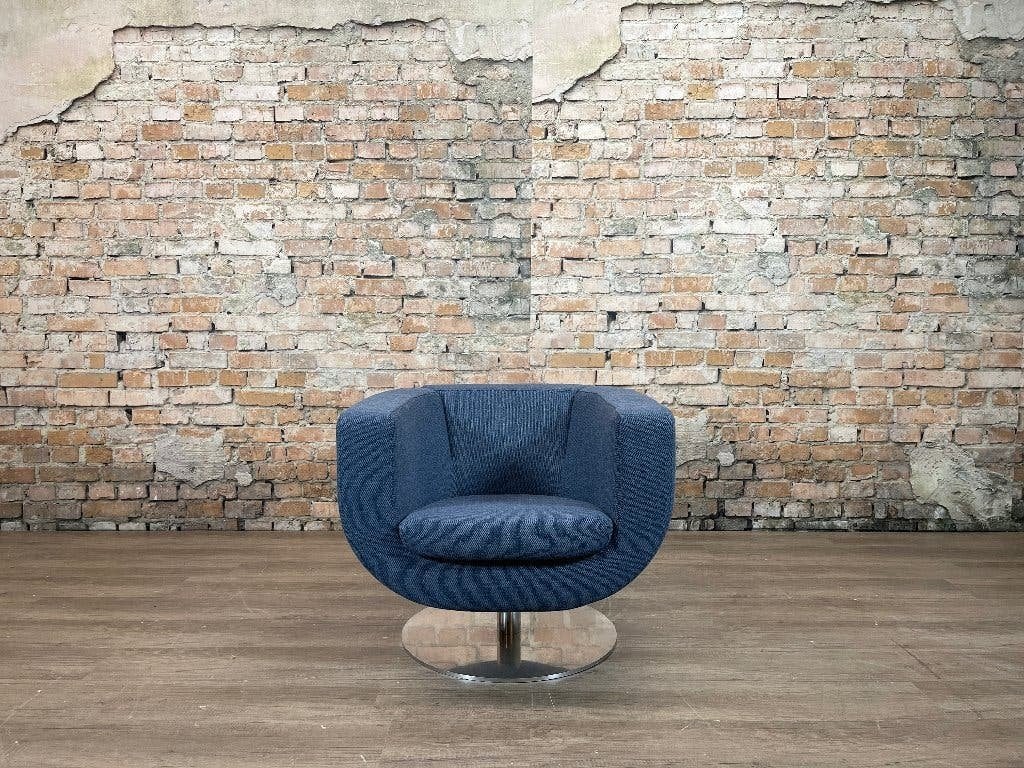 B&B Italia Tulip – Donkerblauw | Jeffrey Bernett, Huis en Inrichting, Ophalen, Design, 75 tot 100 cm, Zo goed als nieuw