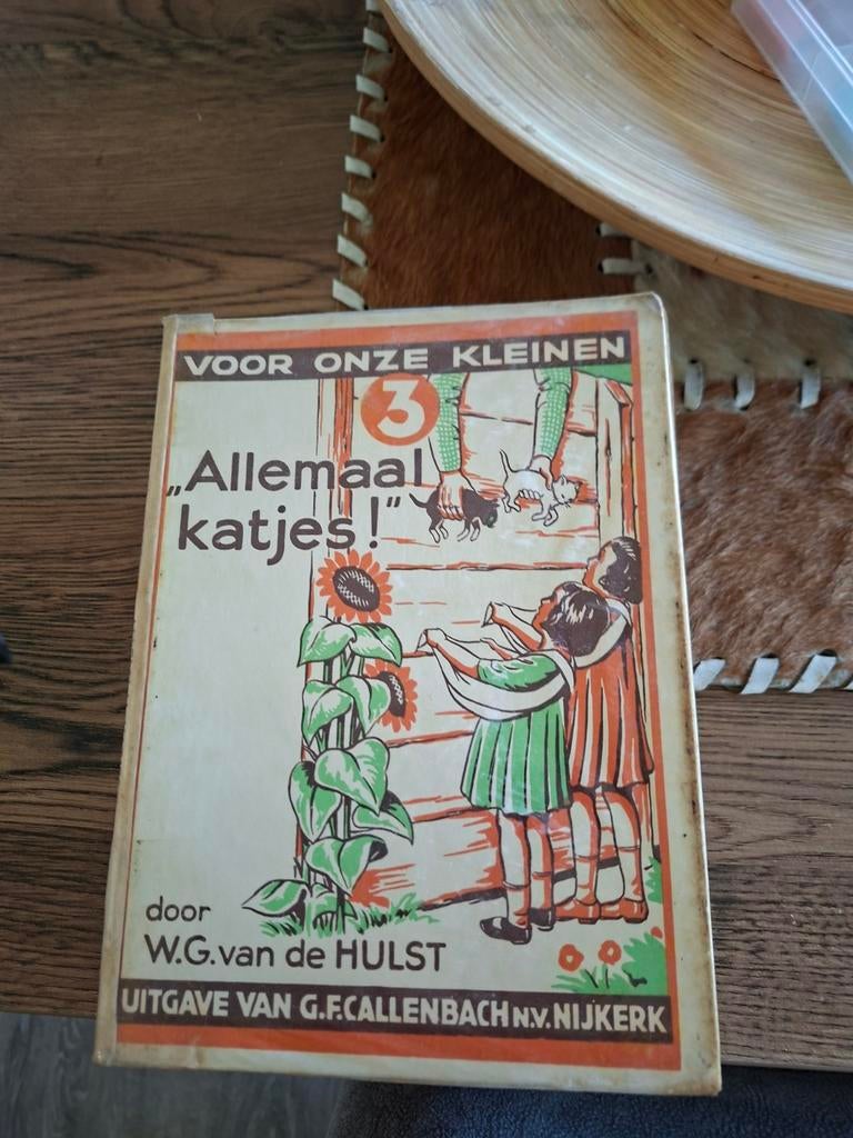 Allemaal katjes! - W.G. van de Hulst (Voor onze kleinen), Ophalen of Verzenden, Gelezen, W.G. van de Hulst, Fictie algemeen