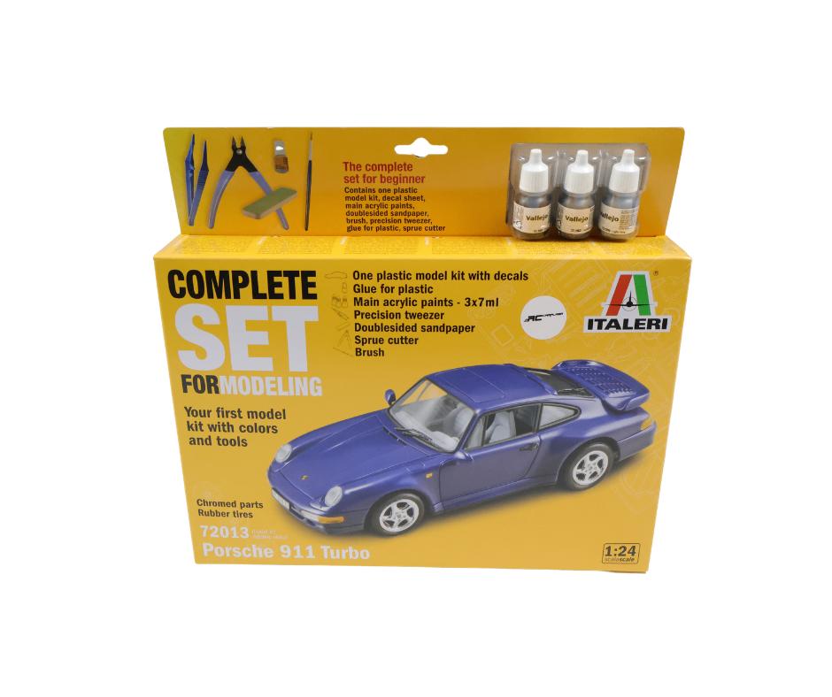 Italeri 1:24 Porsche 911 Turbo ITA-72013, Hobby en Vrije tijd, Modelauto's | 1:24, Ophalen of Verzenden, Nieuw, Overige merken