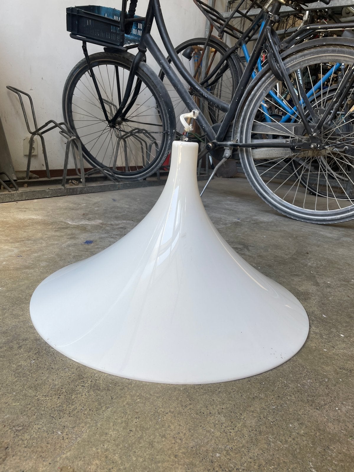 Harco Loor Dutch design lamp, Huis en Inrichting, Ophalen of Verzenden, Gebruikt, Kunststof