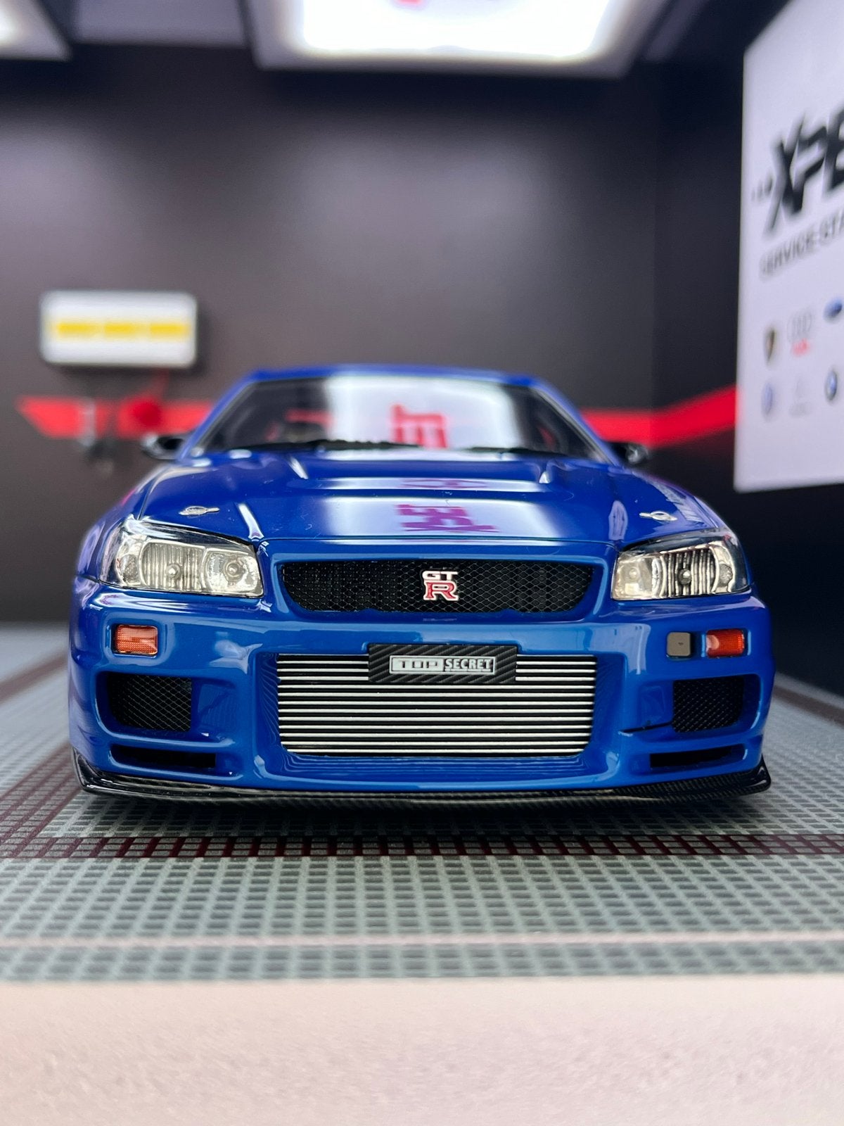 Nissan Skyline GTR 1:18 Ignition Model, Hobby en Vrije tijd, Ophalen of Verzenden, Zo goed als nieuw, Overige merken