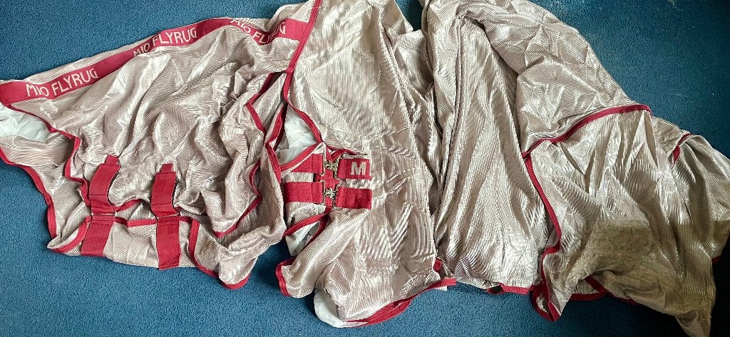 Amigo vliegendeken maat 198, Gebruikt, Vliegendeken, Beige, Amigo