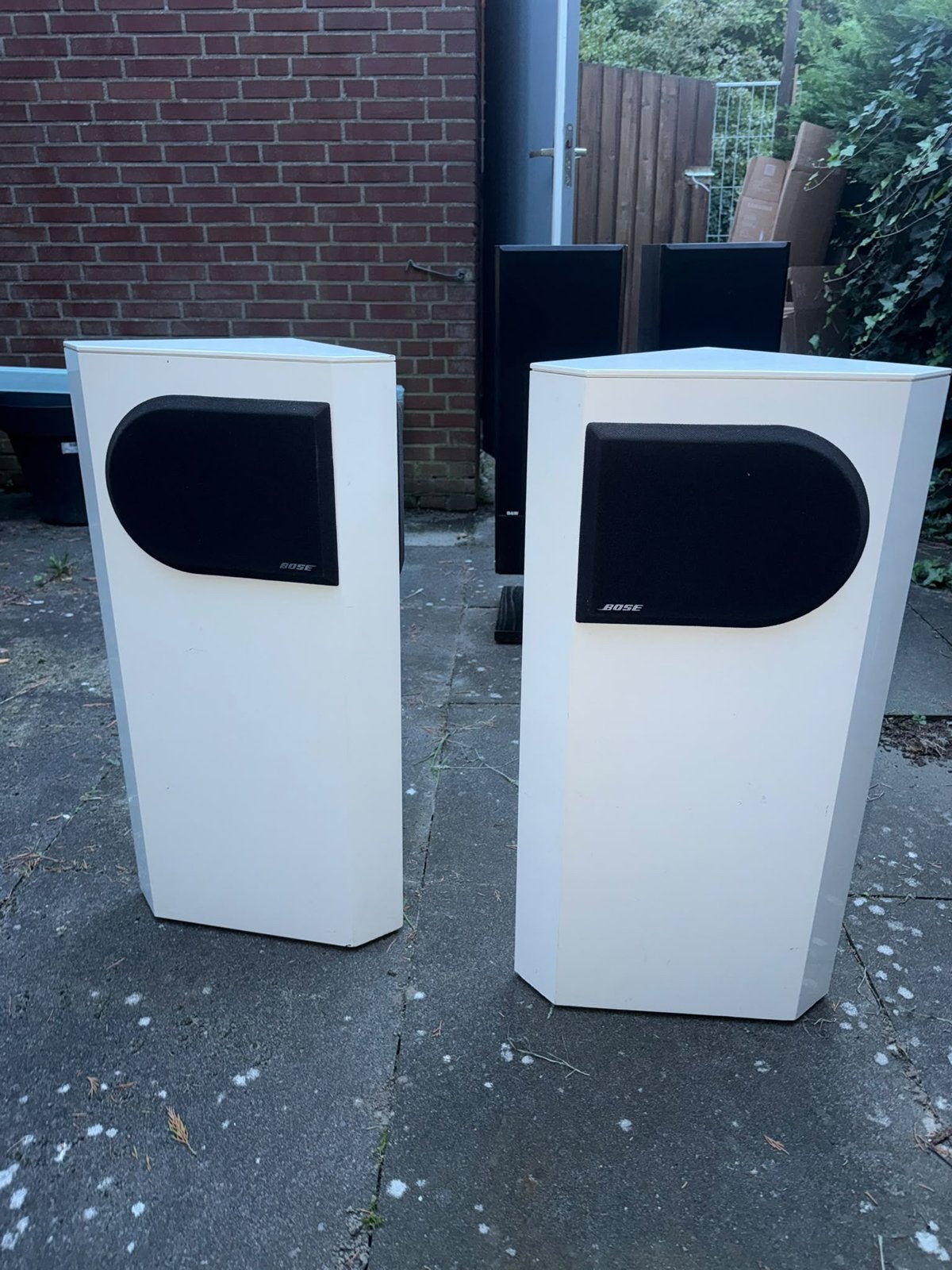 Bose 401 Direct/Reflecting vloerstaande luidsprekers, Vloerstaande luidspreker, Gebruikt, Ophalen of Verzenden, 60 tot 120 watt