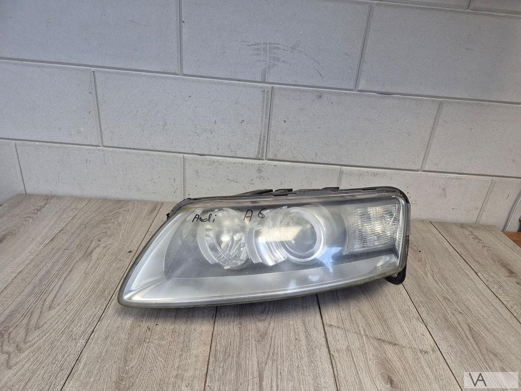 Koplamp xenon links voor Audi A6 4f 2004 - 2009 4f0941029ak, Gebruikt, -, -, -