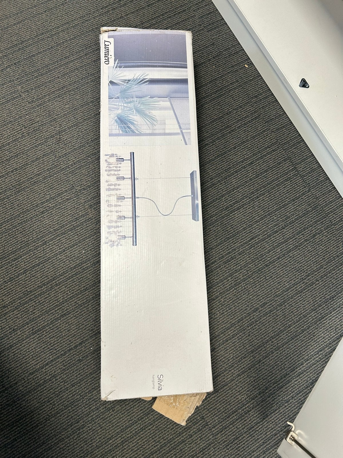 Lumiere Silvia Hanglamp - Nieuw in doos, Huis en Inrichting, Lampen | Hanglampen, Ophalen, Nieuw, Metaal