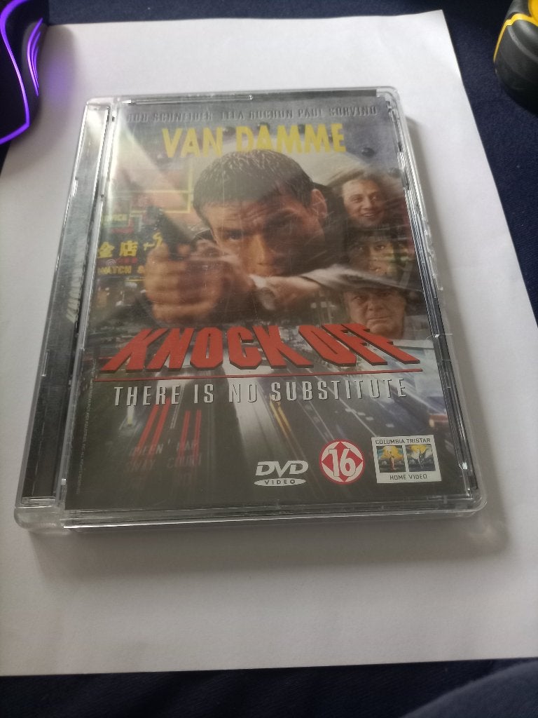 Knock Off - Jean-Claude Van Damme DVD, Gebruikt, Vanaf 16 jaar, Actie, Ophalen of Verzenden