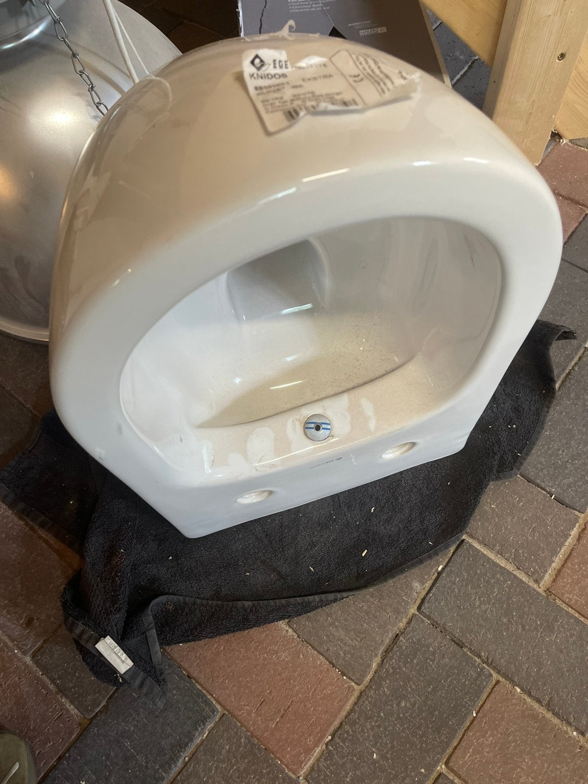 Wc pot, Ophalen, Zo goed als nieuw