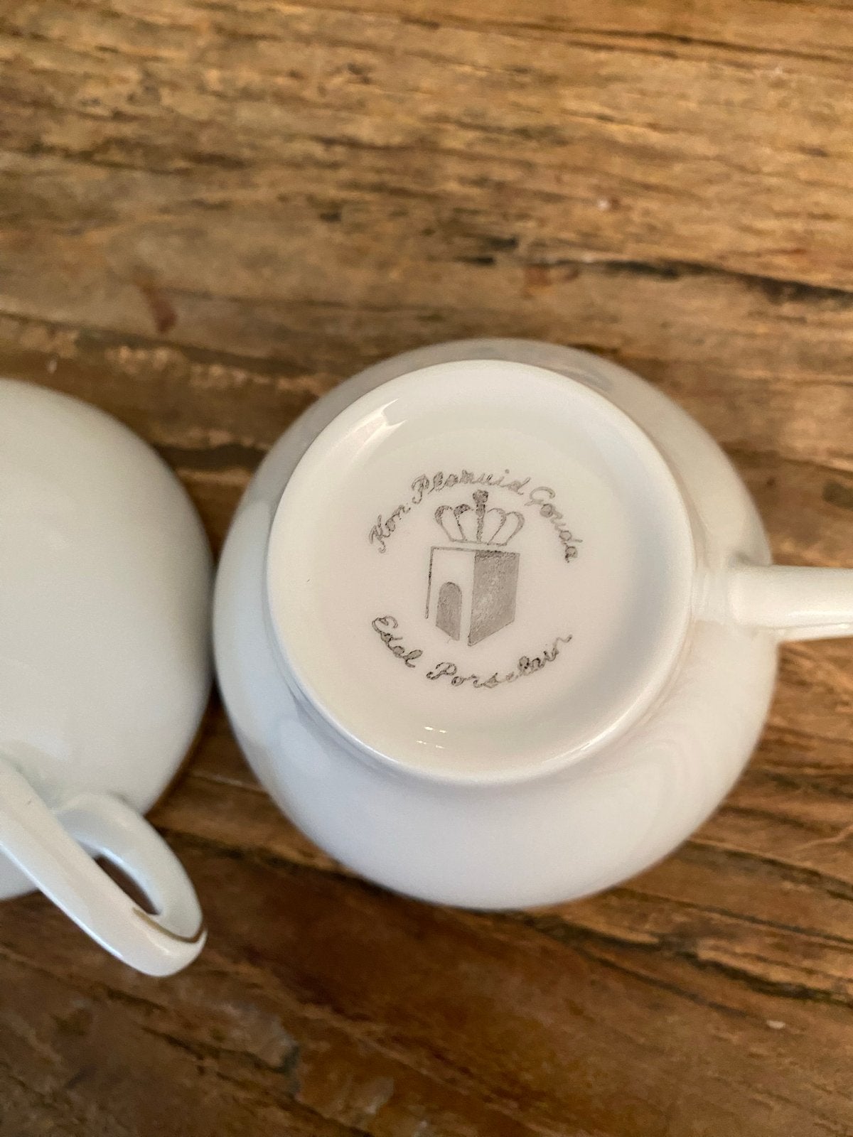 Vintage Koffieservies Kon. Plazuid Gouda Edel Porselein, Ophalen