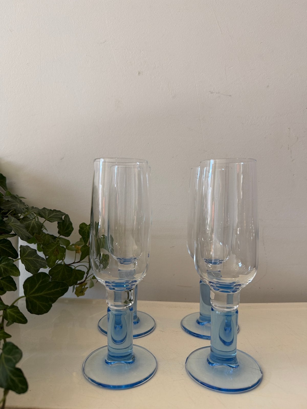 Set van 4 Bormioli Rocco Flûtes, Ophalen of Verzenden