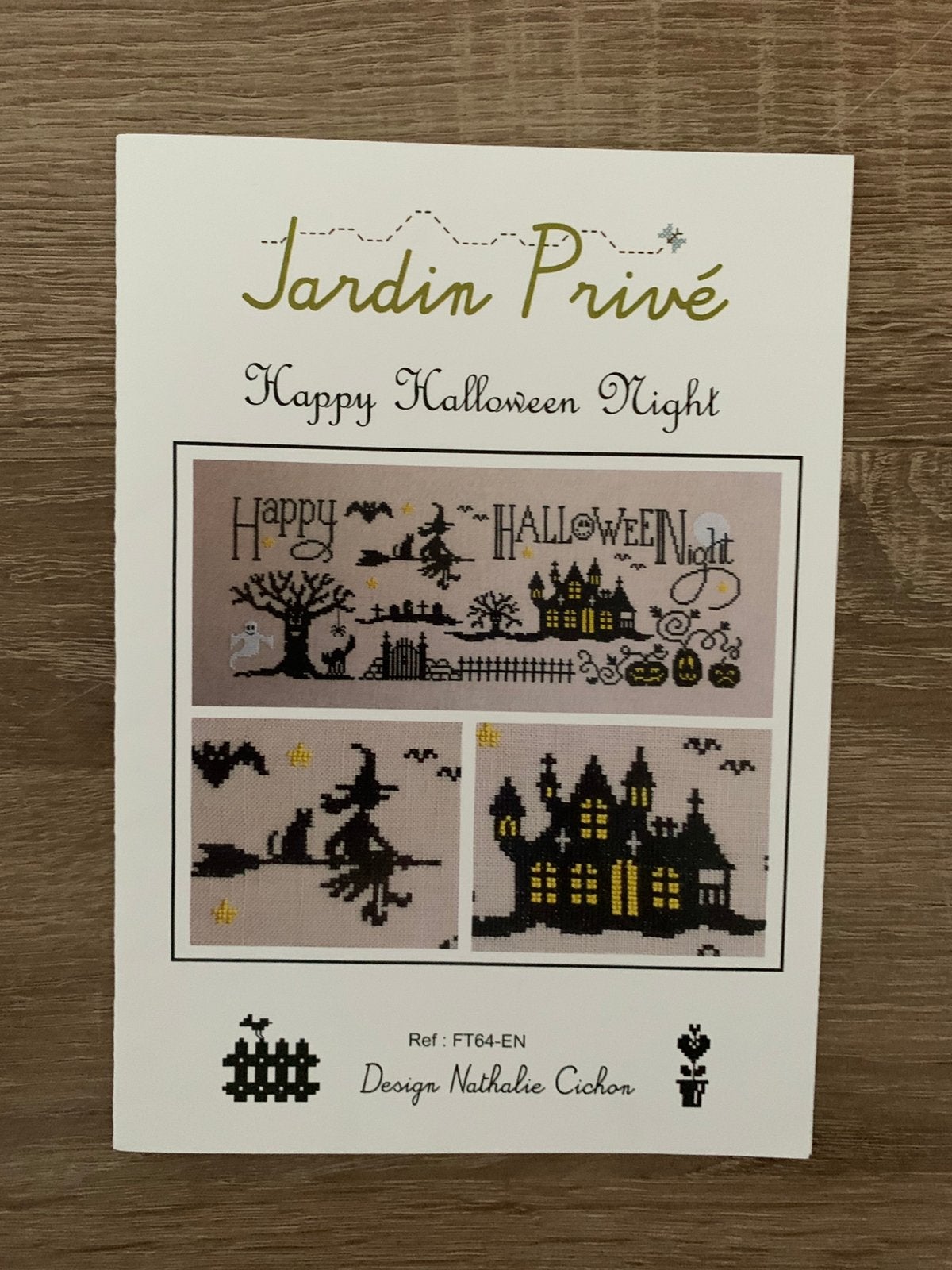 Jardin patroon Halloween, Ophalen of Verzenden, Nieuw, Handborduren, Patroon