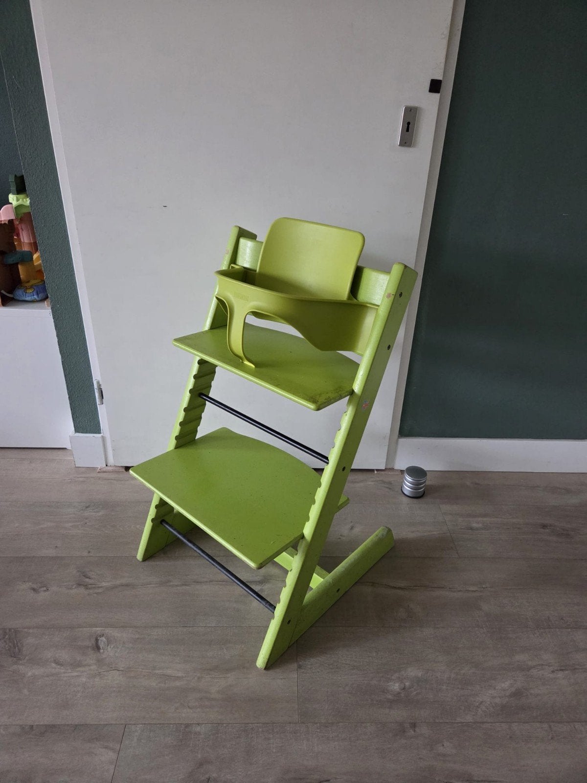 tripp trapp kinderstoel, Kinderen en Baby's, Kinderstoelen, Ophalen, Gebruikt, Meegroeistoel