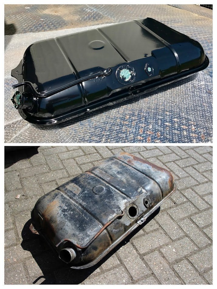 bezinetank(diesel) **in- en uitwendig cleanen & coaten**, Ophalen, Gereviseerd, Overige automerken